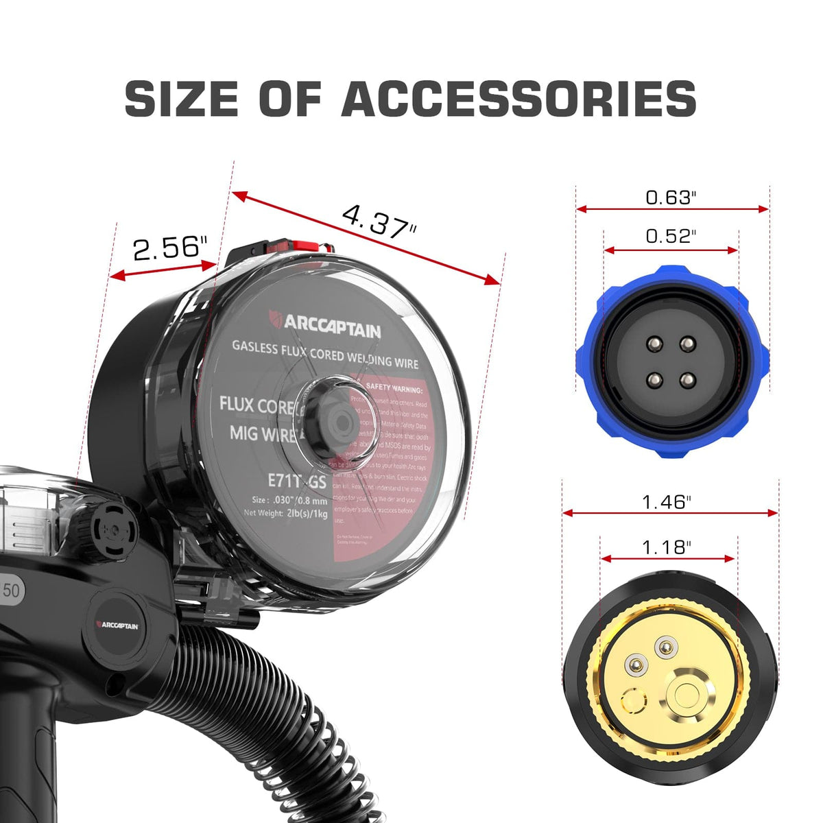 Arccaptain Spool Gun For Better Aluminum Welding