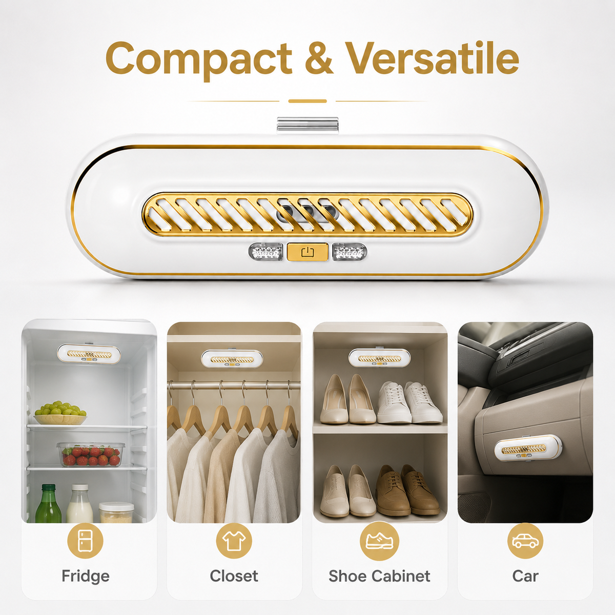 🔥 LAST DAY DEAL | Rechargeable Fridge Deodorizer & Freshness Device