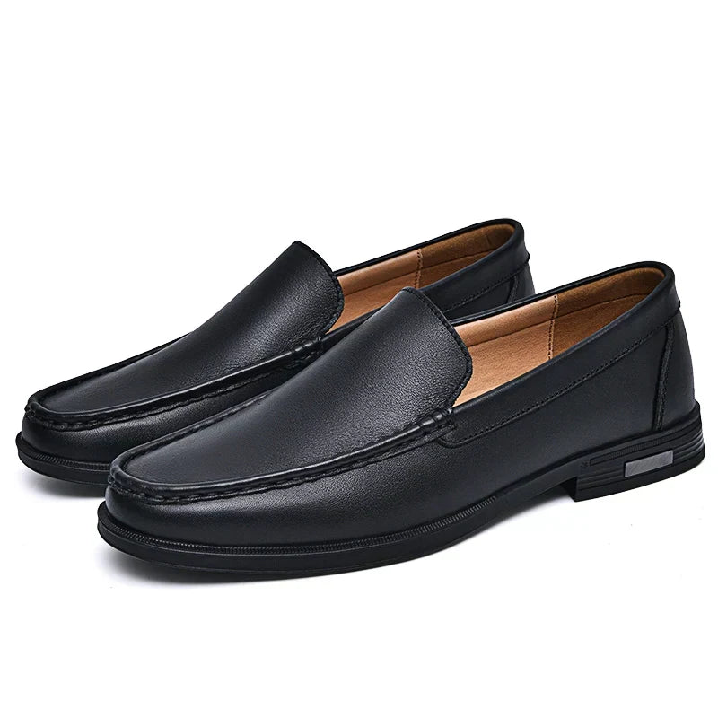 VERONA LEATHER LOAFERS