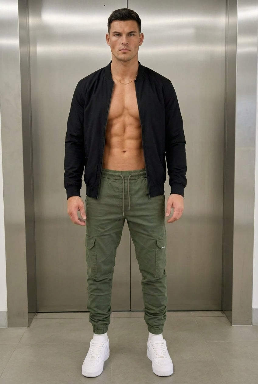 Olympus Cargo Jogger - Army Green