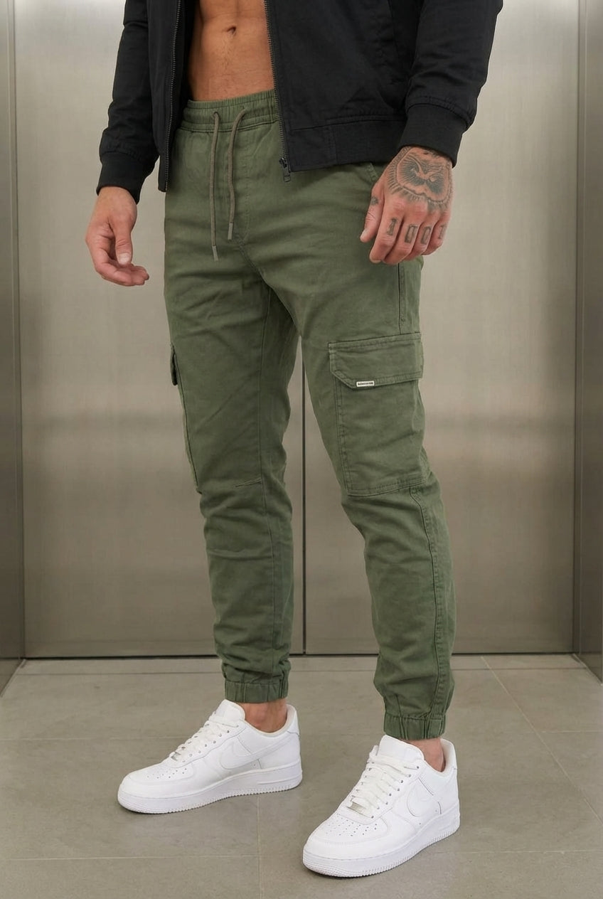 Olympus Cargo Jogger - Army Green